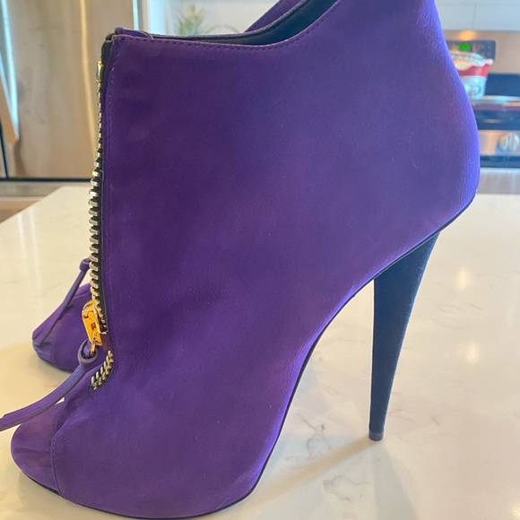 Giuseppe Zanotti Purple Booties EU 41 - Picture 1 of 7